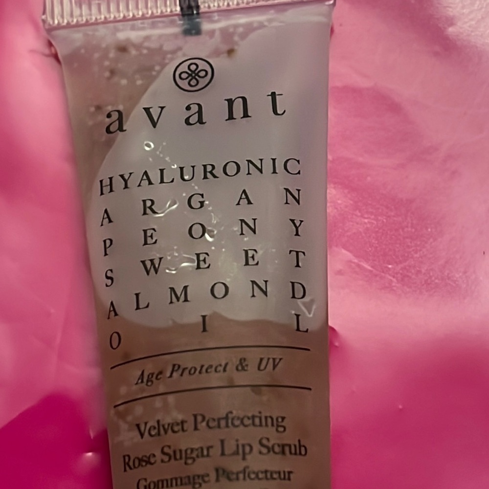 Avant  Velvet Perfecting Rose Sugar Scrub NEW 10ml/.34oz